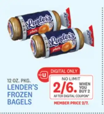 Kings Food Markets Lender's frozen bagels offer