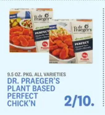 Kings Food Markets Dr. praeger's plant based perfect chick'n offer