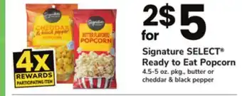 ACME Signature select ready to eat popcorn offer