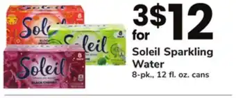 ACME Soleil sparkling water offer