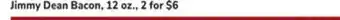 ACME Jimmy dean bacon offer
