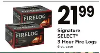 ACME Signature select 3 hour fire logs offer