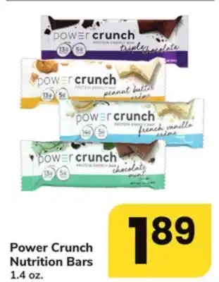 ACME Power crunch nutrition bars offer