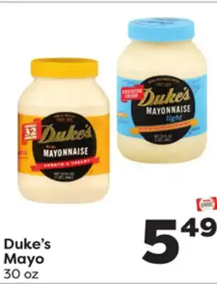 Weis Markets Duke's mayo offer