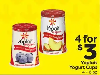 Weis Markets Yoplait yogurt cups offer