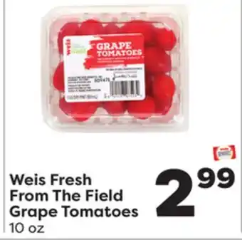 Weis Markets Weis fresh from the field grape tomatoes offer