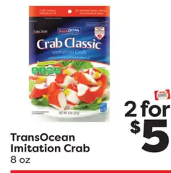 Weis Markets Transocean imitation crab offer