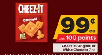 Weis Markets Cheez-it original or white cheddar offer