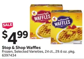 Stop&Shop Stop & shop waffles offer