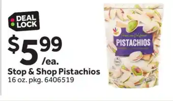 Stop&Shop Stop & shop pistachios offer