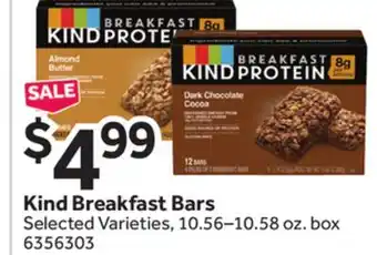 Stop&Shop Kind breakfast bars offer