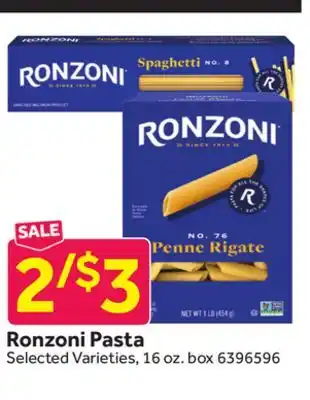Stop&Shop Ronzoni pasta offer