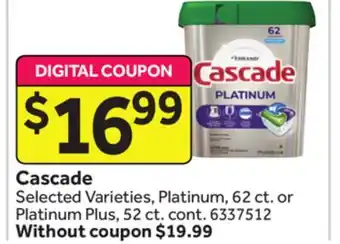 Stop&Shop Cascade offer