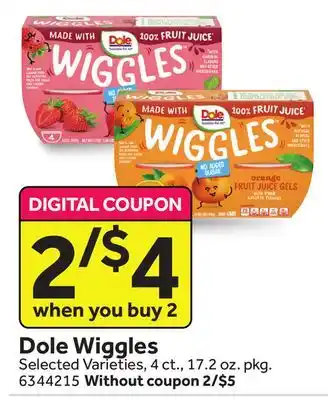 Stop&Shop Dole wiggles offer