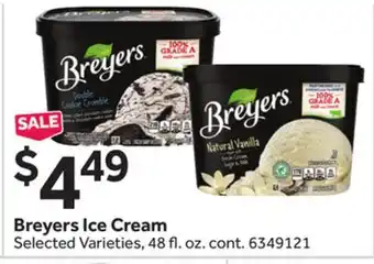 Stop&Shop Breyers ice cream offer