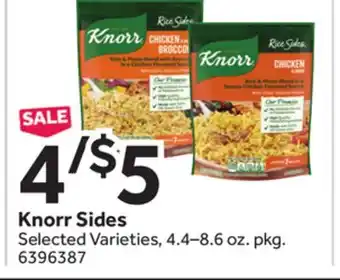 Stop&Shop Knorr sides offer