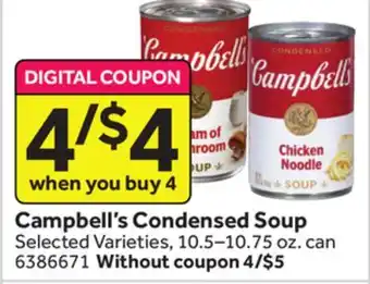 Stop&Shop Campbell's condensed soup offer