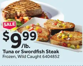 Stop&Shop Tuna or sword sh steak offer