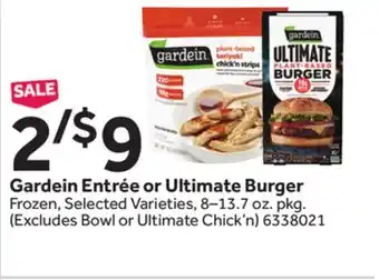 Stop&Shop Gardein entrée or ultimate burger offer