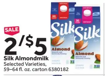 Stop&Shop Silk almondmilk offer