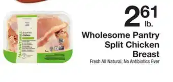 The Fresh Grocer Split chicken breast offer