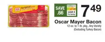 The Fresh Grocer Bacon offer