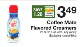 The Fresh Grocer Flavored creamers offer