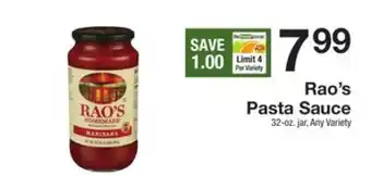 The Fresh Grocer Pasta sauce offer