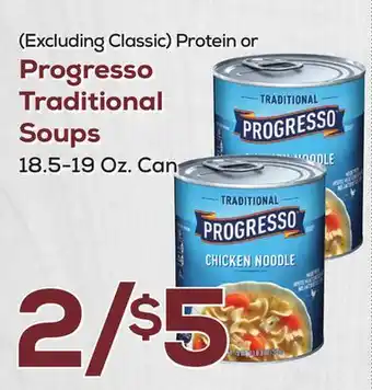 DeCicco & Sons Progresso traditional soups offer