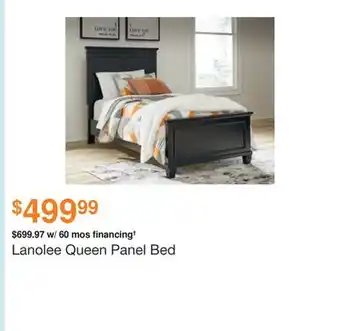 Ashley Furniture Lanolee queen panel bed offer