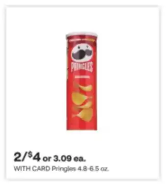 CVS Pringles 4.8-6.5 oz offer
