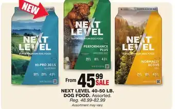 Blain's Farm & Fleet Next level 40-50 lb. dog food offer