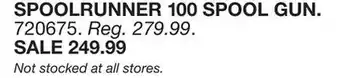 Blain's Farm & Fleet Spoolrunner 100 spool gun offer