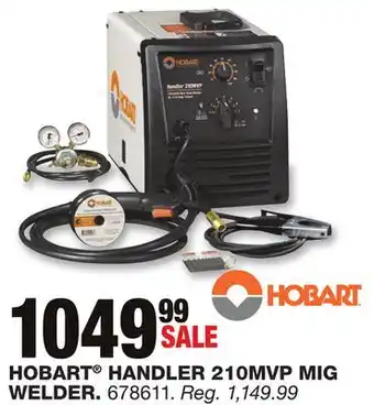 Blain's Farm & Fleet Hobart handler 210mvp mig welder offer