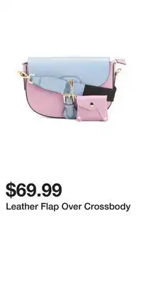 TJ Maxx Leather flap over crossbody offer