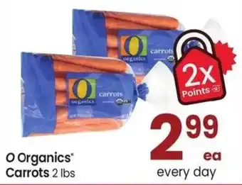 Albertsons O Organics Carrots offer