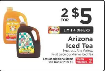 ShopRite Iced tea offer