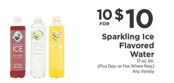 ShopRite Ice flavored water offer