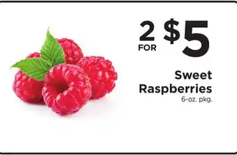 ShopRite Sweet raspberries offer