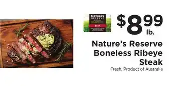 ShopRite Boneless ribeye steak offer