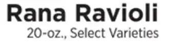 ShopRite Rana ravioli offer