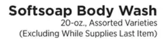 ShopRite Body wash offer