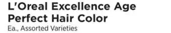ShopRite Excellence age perfect hair color offer