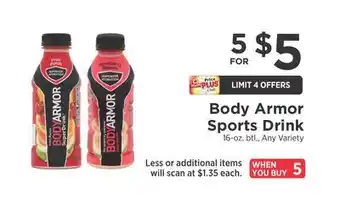 ShopRite Sports drink offer