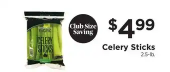 ShopRite Celery sticks offer