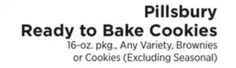 ShopRite Ready to bake cookies offer