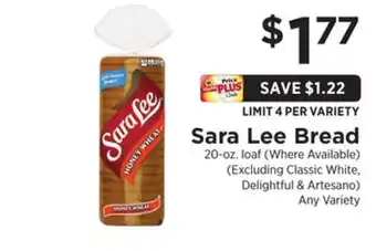 ShopRite Bread offer
