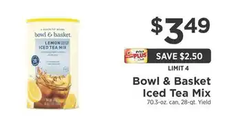 ShopRite Iced tea mix offer