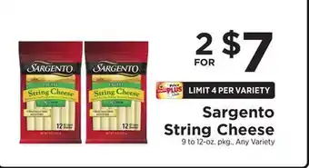 ShopRite String cheese offer