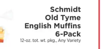 ShopRite English muffins 6-pack offer